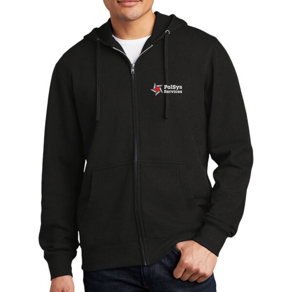 PolSys Services, Inc. Printed - Fleece Full Zip Hoodie Thumbnail