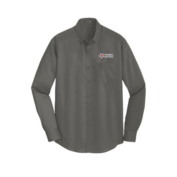 PolSys Services, Inc. Embroidered - Wrinkle Resistant Button Down Thumbnail
