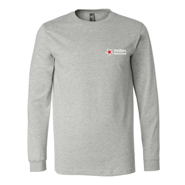 PolSys Services, Inc. Printed - Unisex Heather CVC Long Sleeve Tee Thumbnail