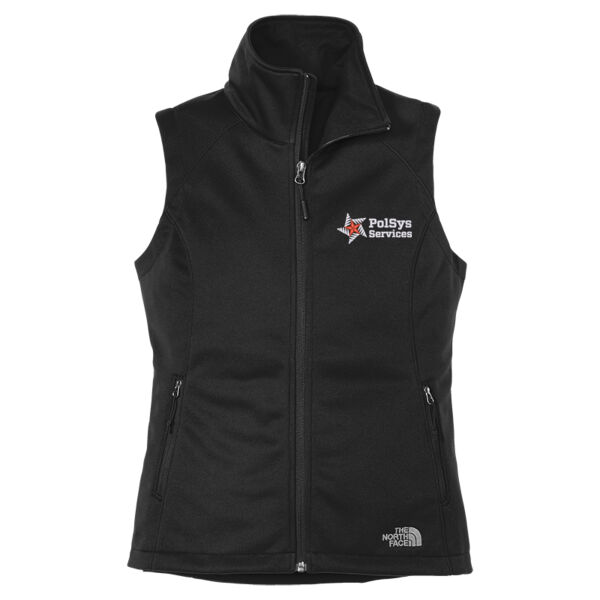 PolSys Services, Inc. Embroidered - Ladies Ridgewall Soft Shell Vest Thumbnail