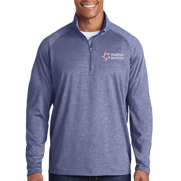 PolSys Services, Inc. Embroidered - Sport Wick ® Stretch 1/4 Zip Pullover Thumbnail