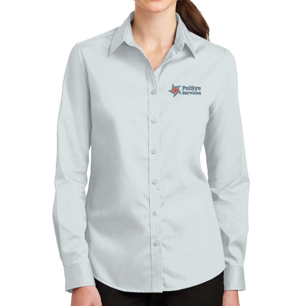 PolSys Services, Inc. Embroidered - Wrinkle Resistant Button Down Thumbnail