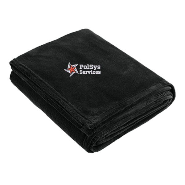 PolSys Services, Inc. Embroidered - Oversized Ultra Plush Blanket Thumbnail