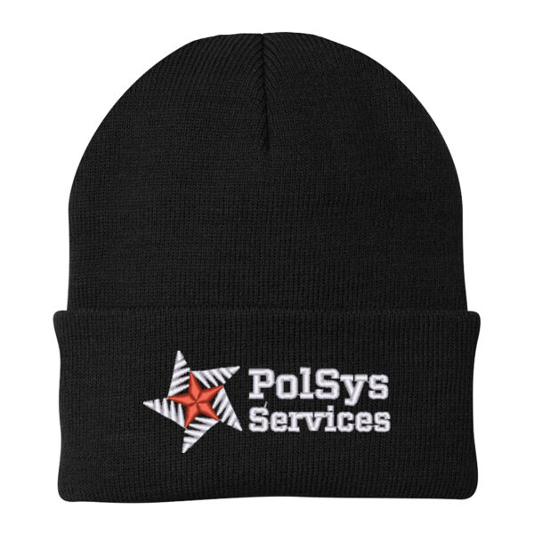 PolSys Services, Inc. Embroidered - Knit Cap Thumbnail