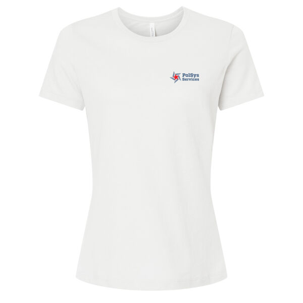 PolSys Services, Inc. Printed - Women’s Relaxed Fit Heather CVC Tee Thumbnail