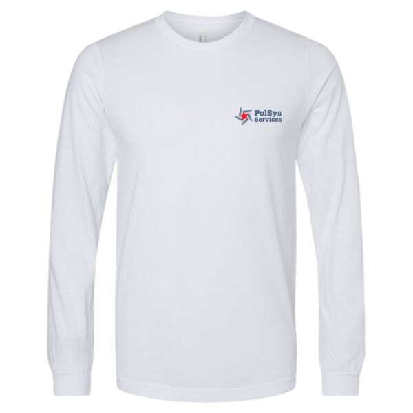 PolSys Services, Inc. Printed - Unisex Heather CVC Long Sleeve Tee Thumbnail