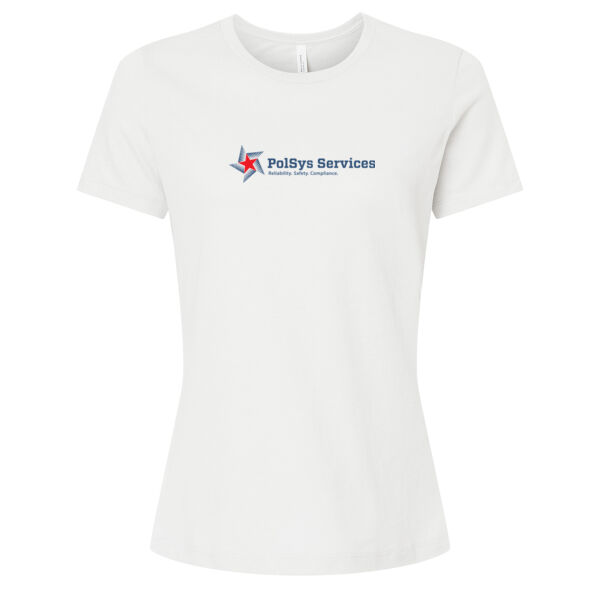 PolSys Services, Inc. Printed - Women’s Relaxed Fit Heather CVC Tee Thumbnail