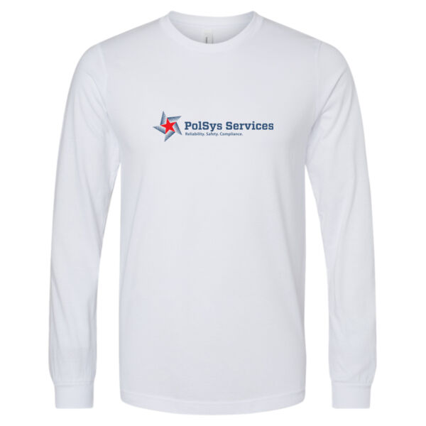PolSys Services, Inc. Printed - Unisex Heather CVC Long Sleeve Tee Thumbnail